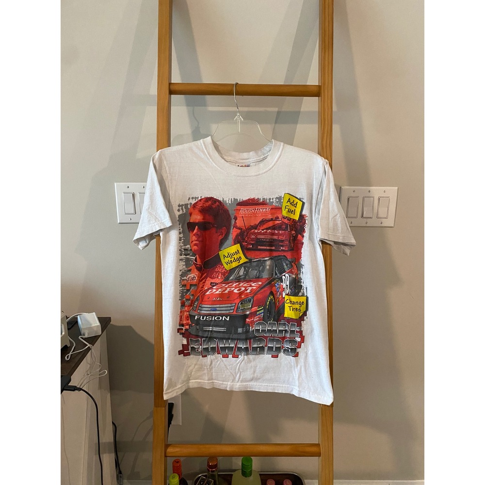 Chase Authentics Carl Edwards NASCAR Roush Fenway Racing T-Shirt Size Small Men